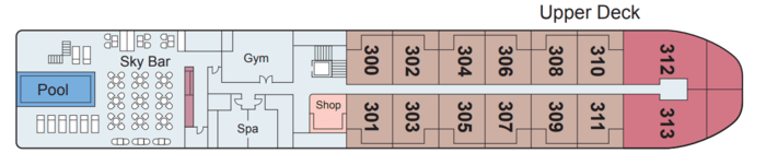 Ship Interior & Deck Plans on Viking Saigon